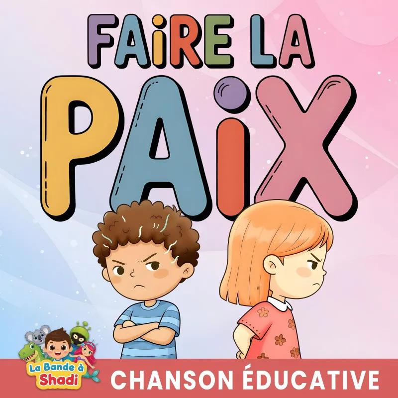 Pochette single de la chanson Faire la paix de La bande à Shadi
