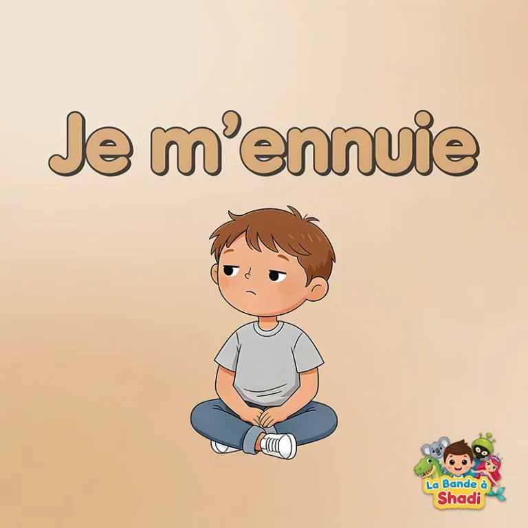 Pochette single de la chanson "Je m'ennuie" de La bande à Shadi