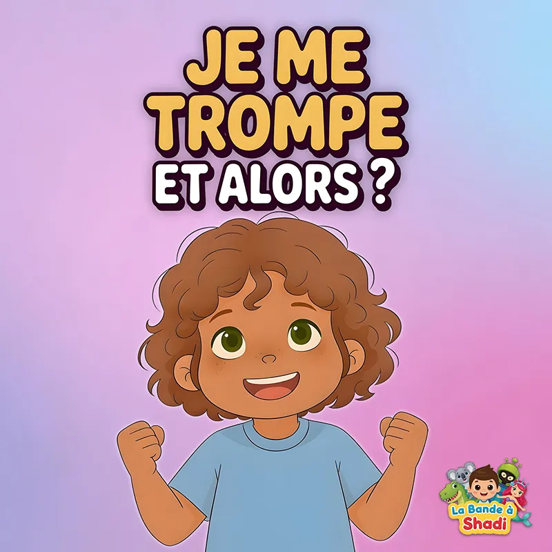 Pochette single de la chanson "je me trompe et alors" de La bande à Shadi