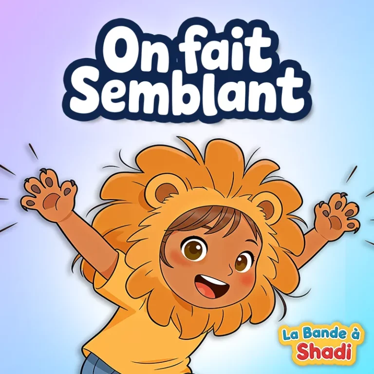 Pochette single de la chanson On fait semblant, de La bande à Shadi