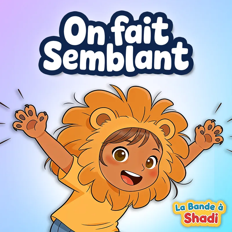 Pochette single de la chanson On fait semblant, de La bande à Shadi