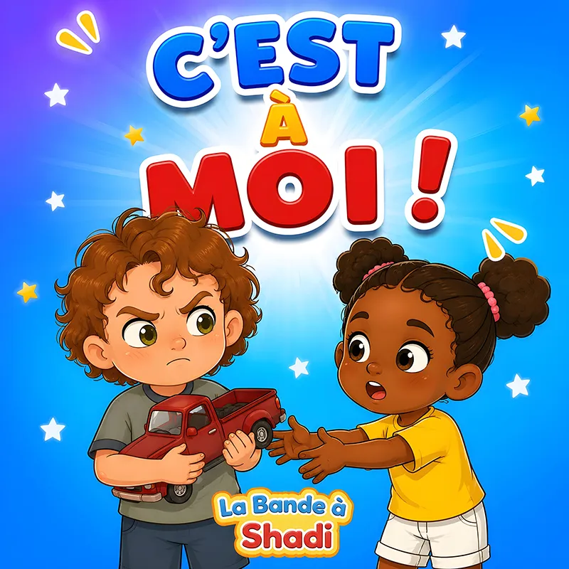 Pochette single de la chanson C'est à moi, de La bande à Shadi