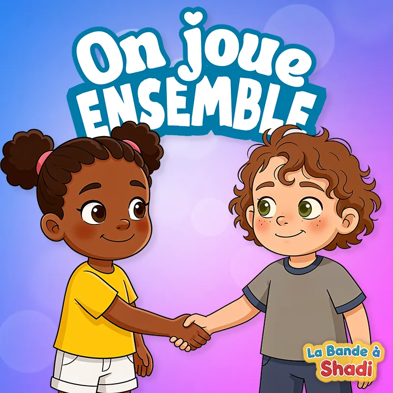 Pochette single de la chanson On joue ensemble, de La bande à Shadi
